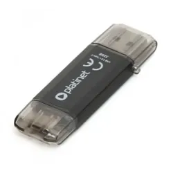 Memorie Stick USB 3.0 & Tip-C 2in1, 32GB, PLATINET PMFC32B, Negru