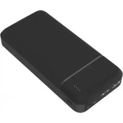 Powerbank Baterie Externa 20000mAh, 3.7V, PLATINET PMPB20W706B, Negru, USB Tip-C, USB-A, microUSB, Indicator LED