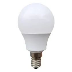 Bec LED Economic  OMEGA, OMELE14A-3W-6000, Rotund, 3W, 270 Lumeni, 6000K Alb