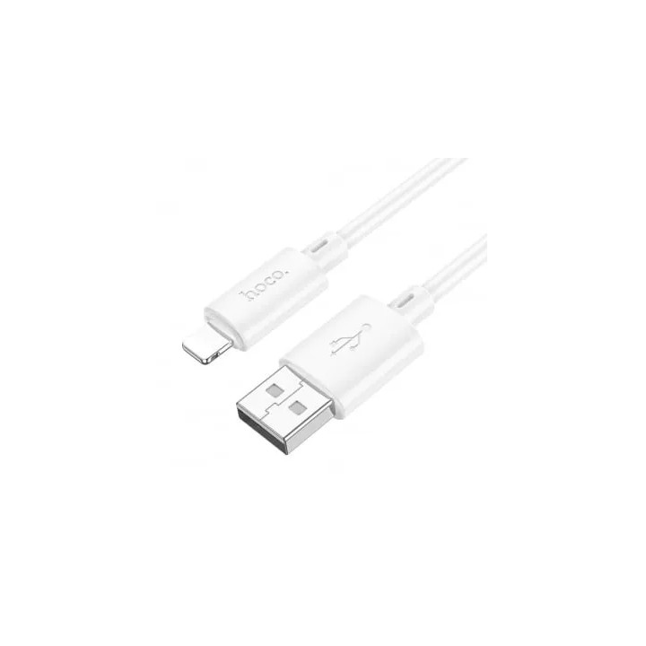 Cablu  Lightning la USB-A HOCO X88, 18W, 1m, Alb