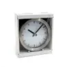 Ceas de Masa cu Alarma PLATINET  PZASS, Argintiu, Rotund