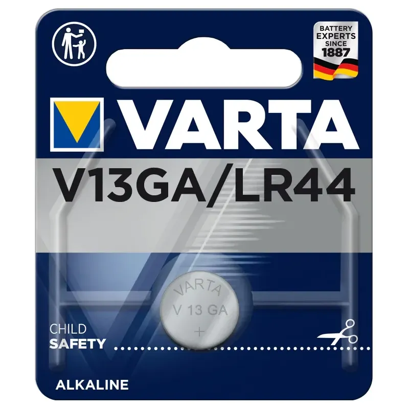 Varta baterie buton AG13 alcalina, 1.5 V, LR44, V13GA