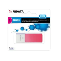 Memorie Stick USB 2.0 RIDATA, 8GB, ROZ