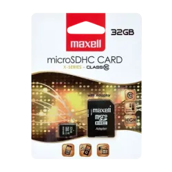 Card de Memorie MAXELL microSDHC-X Clasa 10, 32GB, cu Adaptor