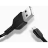 Cablu USB-A la USB Tip-C HOCO X20, 3A, Negru, 1m