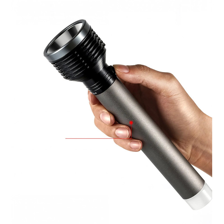 Lanterna LED PLATINET, 5W, GRI, PAF07