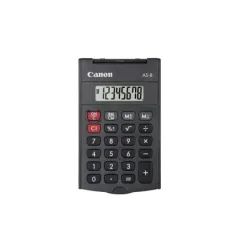 Calculator Birou cu Ecran 8 Cifre CANON AS-8, Negru