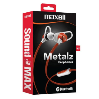 Casti Maxell Bluetooth Metalz Onesie, cu fir, portocaliu