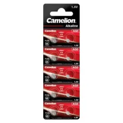 Set 10 Baterii Alcaline CAMELION AG0 LR63 LR521