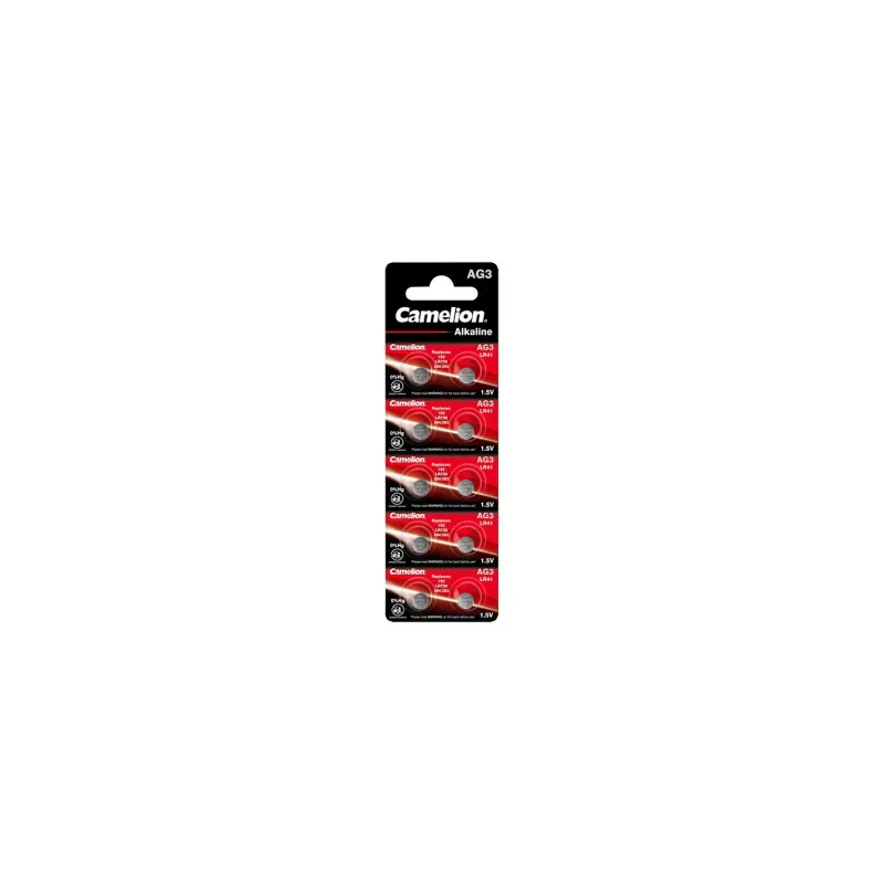 Set 10 Baterii Alcaline CAMELION AG3 LR41 LR736