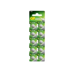 Set 10 Baterii Alcaline GP A76 LR44 V13GA GPA76F-2C10