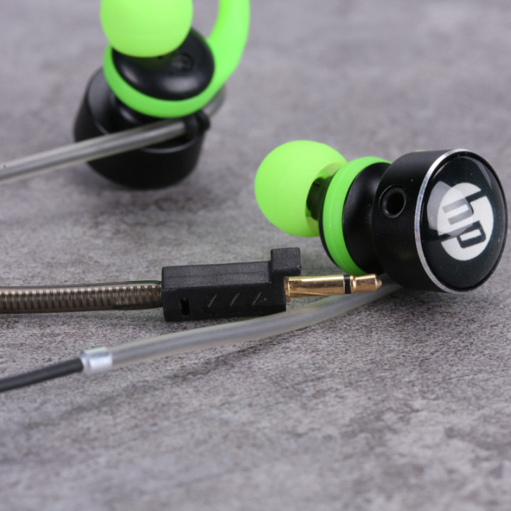 Casti in-ear HP DHE-7004 green