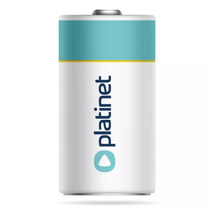 Set 2 Baterii Alcaline PLATINET D LR20 PMBLR202B