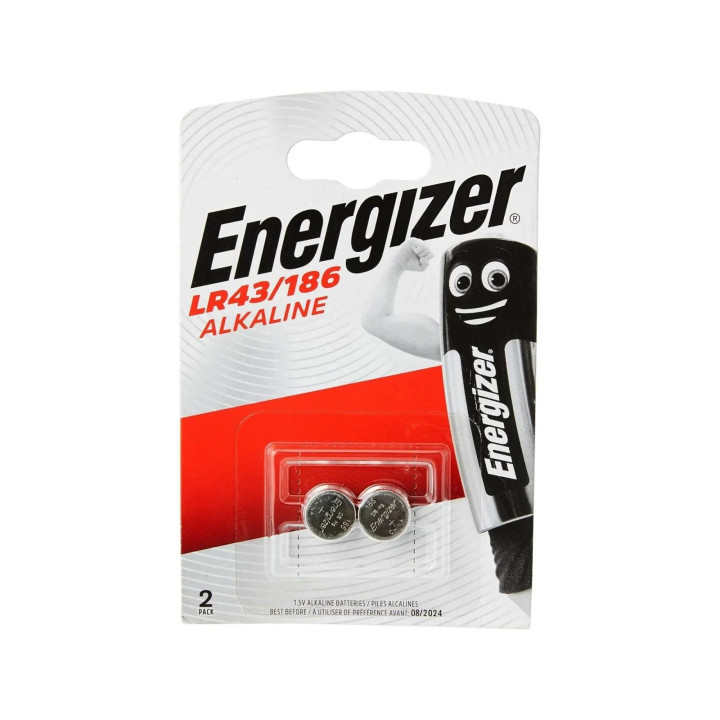Set 2 Baterii Alcaline ENERGIZER LR43/186