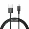 Cablu USB-A la MicroUSB BASEUS CAMYS-01 2A 1m Negru