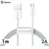 Cablu USB-A la MicroUSB BASEUS CAMYS-02 2A 1m Alb