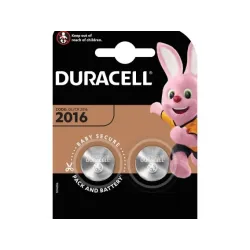 Set 2 Baterii Alcaline DURACELL CR2016
