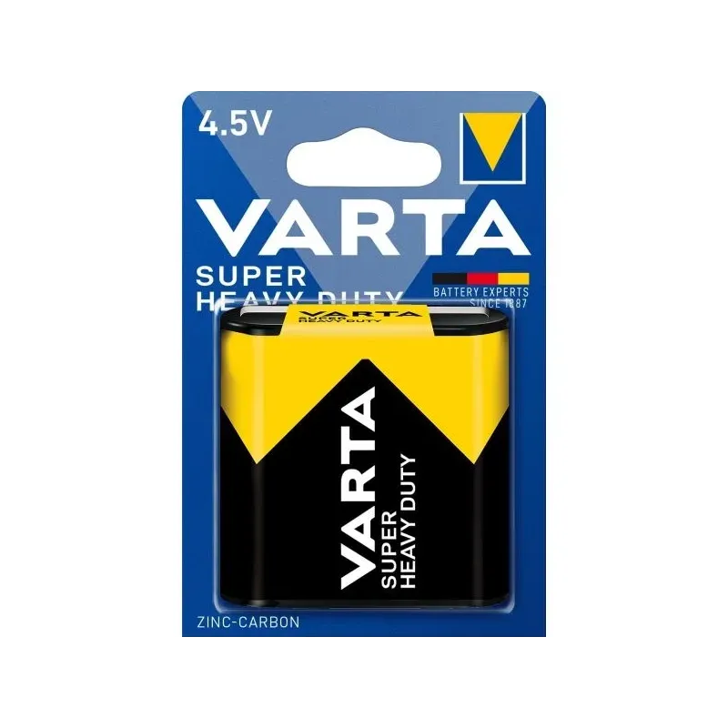Baterie Zinc-Carbon VARTA SUPER HEAVY DUTY 3R12P
