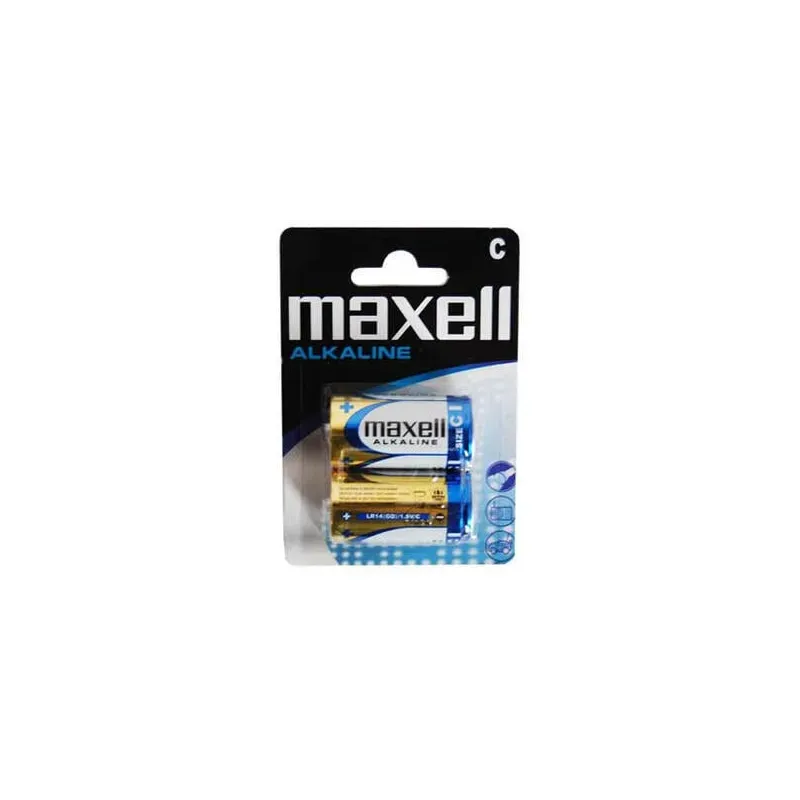Set 2 Baterii Alcaline MAXELL C LR14 MN1400