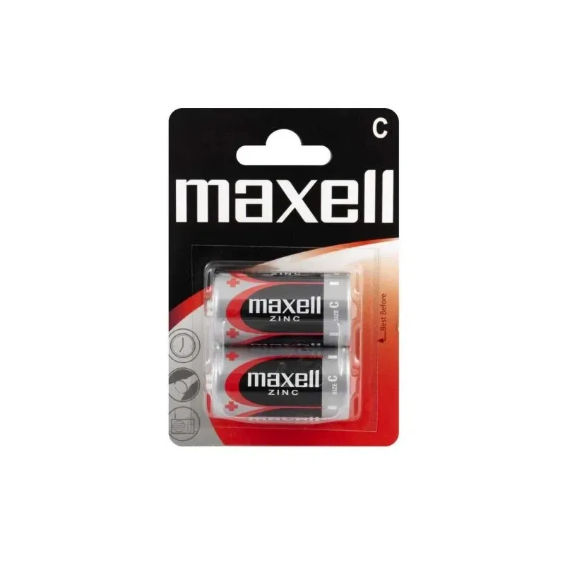 Set 2 Baterii Zinc MAXELL C R14