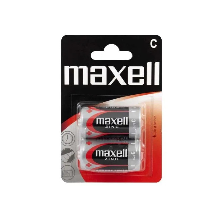 Set 2 Baterii Zinc MAXELL C R14