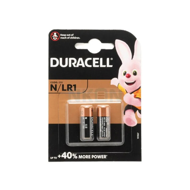 Set 2 Baterii Alcaline DURACELL N/LR1