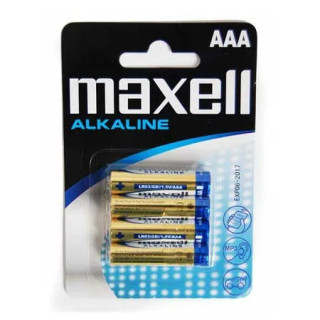 Set 4 Baterii Alcaline MAXELL AAA  LR03