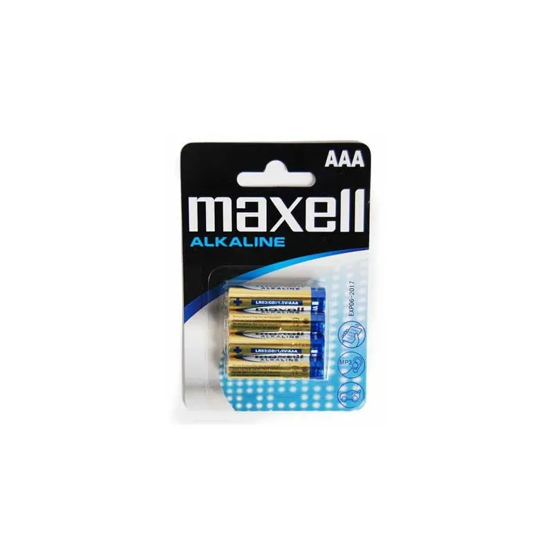 Set 4 Baterii Alcaline MAXELL AAA  LR03