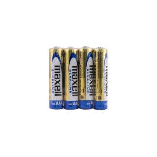 Set 4 Baterii Alcaline MAXELL AAA LR03 Folie