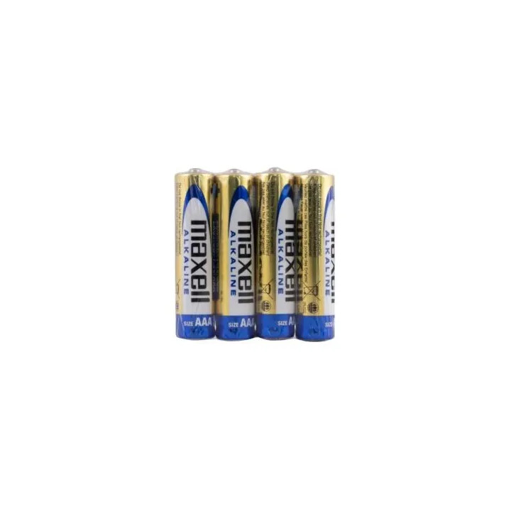 Set 4 Baterii Alcaline MAXELL AAA LR03 Folie