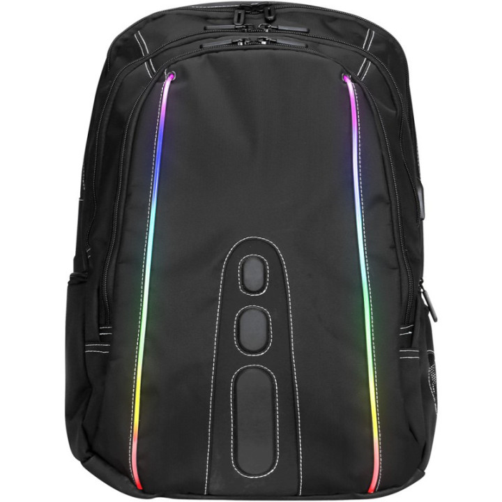 Promo Rucsac cu iluminare RGB Marvo BA-02 + CastiHP DHE 7000