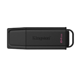 Memorie Stick USB 3.2 KINGSTON 64GB  Exodia Negru, DTX/64GB DataTraveler