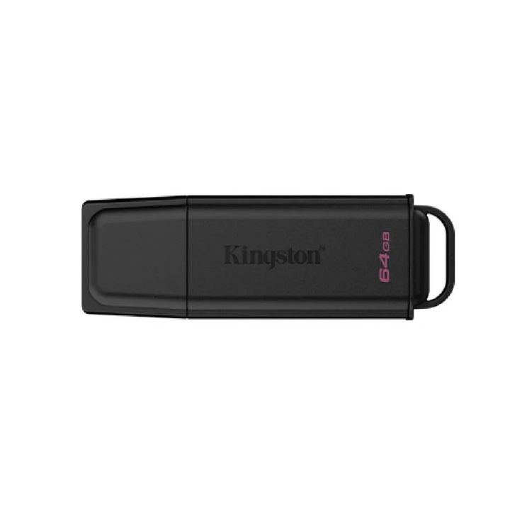Memorie Stick USB 3.2 KINGSTON 64GB  Exodia Negru, DTX/64GB DataTraveler