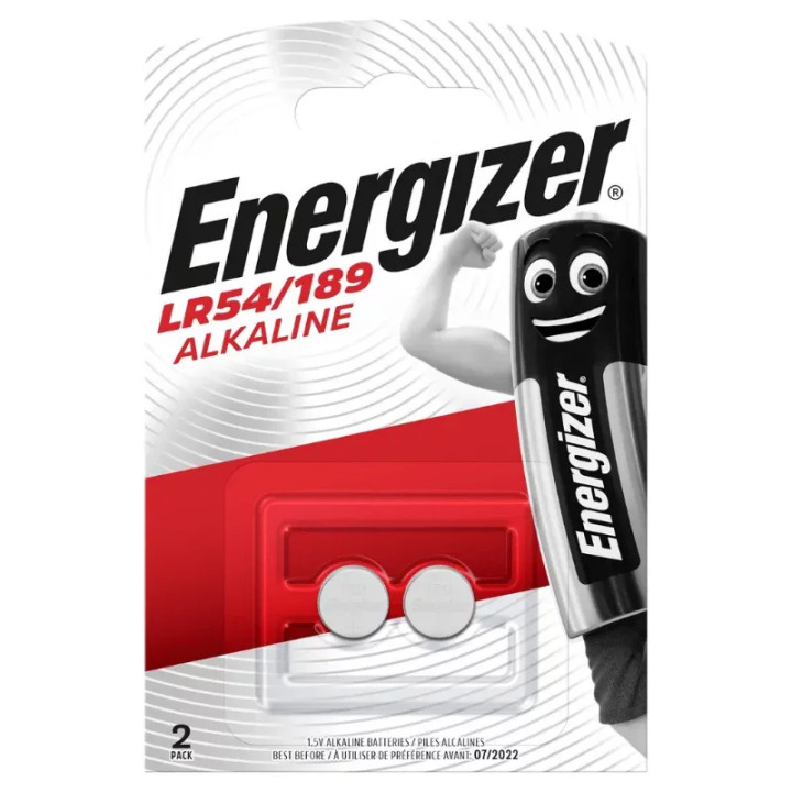 Set 2 Baterii Alcaline ENERGIZER 189 LR54