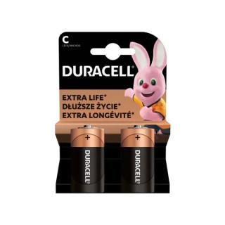 Set 2 Baterii Alcaline DURACELL C LR14