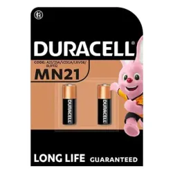 Set 2 Baterii Alcaline DURACELL A23 MN21