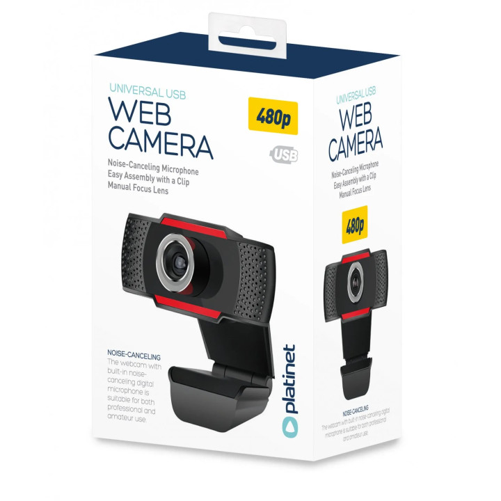 PLATINET Camera Web USB, 480p