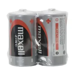 Set 2 Baterii Zinc MAXELL C R14 Folie