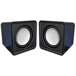OMEGA Sistem Boxe 2.0 Portabil, 6W Rms, Stereo, Negru