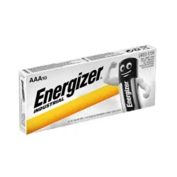 Set 10 Baterii Alcaline Industriale ENERGIZER AAA LR03