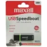 Memorie Stick USB MAXELL SPEEDBOAT, USB 2.0, 16 GB, Negru