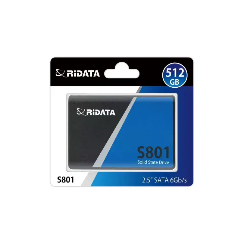 Solid State Drive (SSD) RIDATA 2.5" S801 512GB SATA 3 Solid State Drive (SSD) RIDATA 2.5" S801 512GB SATA 3
