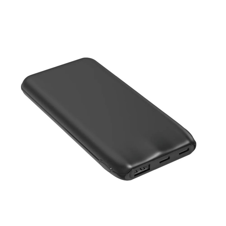 Baterie Externa Powerbank 10 000 mAh 10W PD 2x USB-C 1x USB-A negru