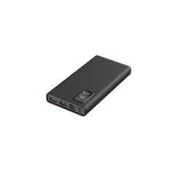 Powerbank, Platinet, 10000 mAh, 143 x 68 x 17 mm, Negru