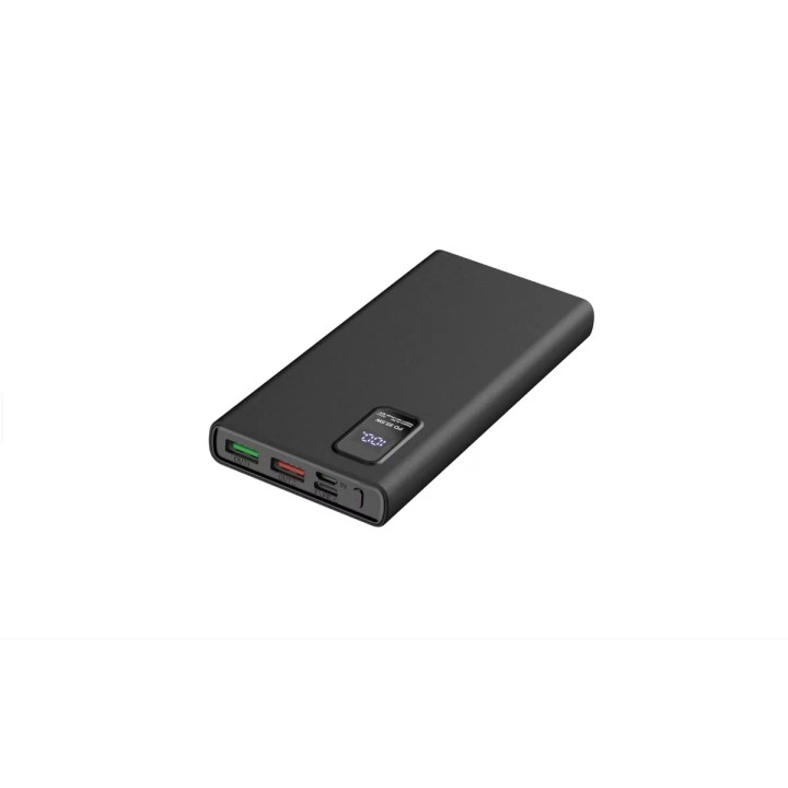 Powerbank, Platinet, 10000 mAh, 143 x 68 x 17 mm, Negru