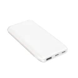 Baterie Externa Powerbank 10 000 mAh 10W PD 2x USB-C 1x USB-A Alb
