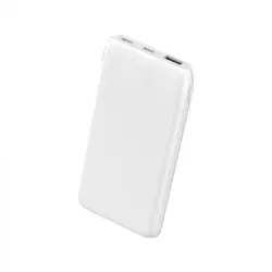 Baterie Externa Powerbank 10 000 mAh 10W PD 2x USB-C 1x USB-A Alb