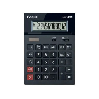 Calculator Birou Canon 12 Dig AS-2200, negru