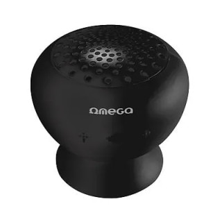 Boxa Portabila Bluetooth OMEGA OG46B, Silicon, Rezistent la apa, negru