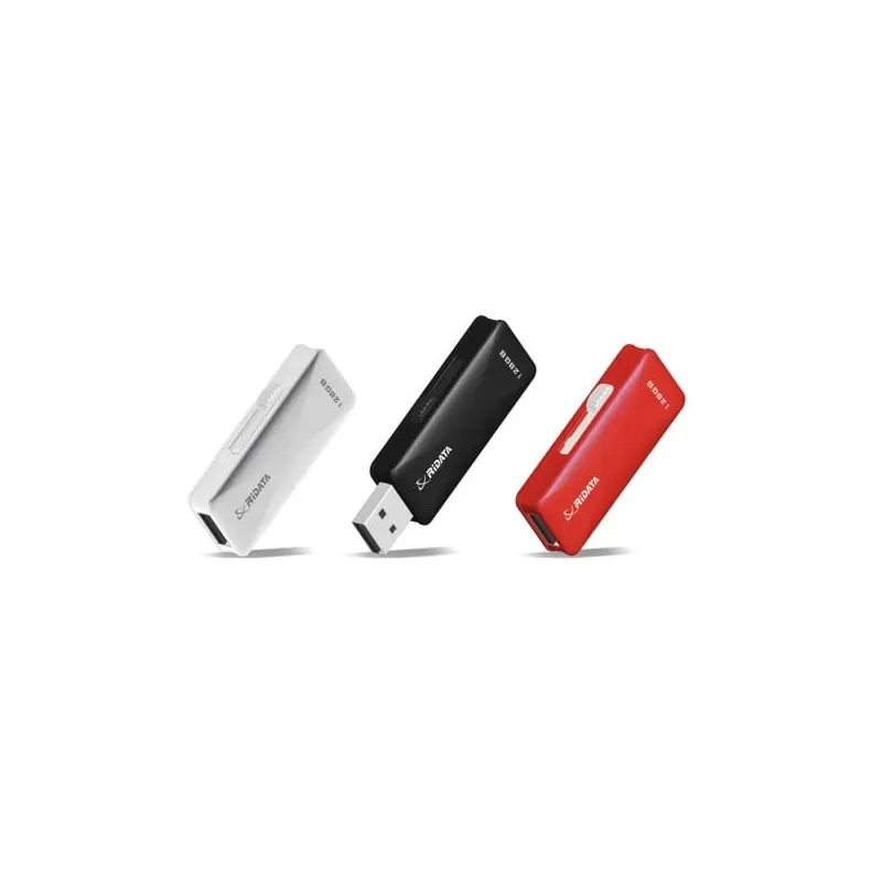 Memorie Stick USB 2.0 RIDATA, PD13 8GB, Alb